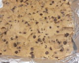 A picture of step 1 of Oreo cheesecake bars.