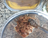 Foto del paso 1 de la receta: Mousse parmesano de anchoas - atún y aceite de albahaca 3°rcta🍃