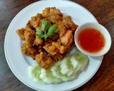 รูปขั้นตอนการทำที่ 4 ของ ไก่กรอบ