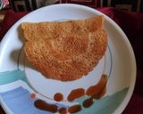A picture of step 4 of Tomato dosa.