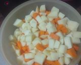 Foto del paso 2 de la receta: Vichyssoise de calabaza con judías verdes y huevo duro