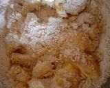 A picture of step 2 of Irish potatoes buns.