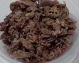 Foto langkah ke 1 dari resep Tumis daging kambing bumbu kecap.