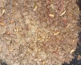 A picture of step 1 of Kibbeh bil Sanieh (Baked Kibbeh).