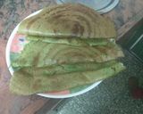 A picture of step 5 of Rj special Healthy green moong dal dosa.