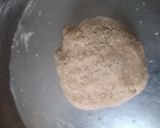 A picture of step 2 of Bran flour Roti.