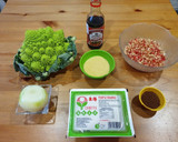 Foto del paso 1 de la receta: *Romanescu con Tofu y Quinoa*