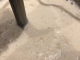 Homemade fresh soy milk
