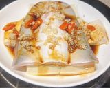 蒜味虱目魚豆腐蒸的食譜步驟3照片