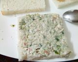 A picture of step 3 of Veg Mayo Sandwich.