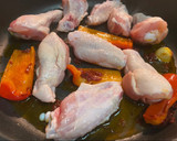 Foto del paso 1 de la receta: Arroz de alitas de pollo súper fácil y rápido