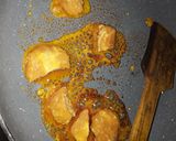 A picture of step 3 of Rajgeera dryfuits chikki.