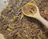 عکس مرحله 3 از دستور ساندویچ گوشت چرخکرده با پنیر واسفناج