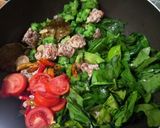 Foto langkah ke 3 dari resep Tumis Pare Tempe Bongkrek Daun Melinjo.