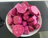 A picture of step 1 of Purple Sweet Potato Custard.