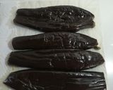Foto del paso 2 de la receta: Berenjena rellena de atún y quinoa 🍆
