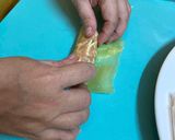 Hình bước làm 9 của món Vietnamese fried spring rolls (nem/chả giò)