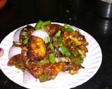 A picture of step 6 of Gobhi Paneer mix Manchurian dry with homemade Manchurian masala.