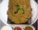 A picture of step 4 of Jawar muli paratha.
