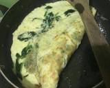 Omelette bayam n keju (Simple Breakfast) langkah memasak 9 foto
