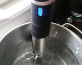 A picture of step 2 of Rib Steak done Sous Vide.