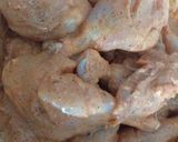 A picture of step 3 of Butter Chicken gravy with drumsticks 😋.