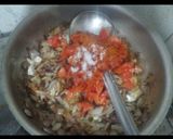 A picture of step 2 of Chatpati kofta macaroni.