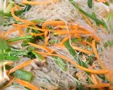 Hình bước làm 4 của món Miến Xào