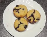 Áfonyás muffin recept fázis 4 fotója