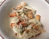 A picture of step 2 of Lobster Chowder.