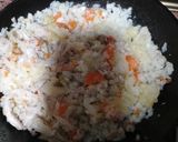 Foto del paso 3 de la receta: Falso cuscús de coliflor con pollo y col