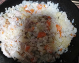 Foto del paso 3 de la receta: Falso cuscús de coliflor con pollo y col