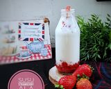 Foto langkah ke 4 dari resep KOREAN STRAWBERRY MILK | susu strawberry ala cafe-cafe Korea.