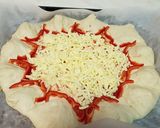 Pas rețetă Pizza cu margini umplute 9 fotografie