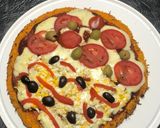 Foto del paso 4 de la receta: Pizza de zanahoria, sin TACC y veggie