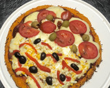 Foto del paso 4 de la receta: Pizza de zanahoria, sin TACC y veggie