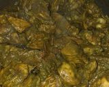 A picture of step 6 of Goan chicken cafreal.