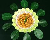 A picture of step 8 of Raw Jackfruit Curry.