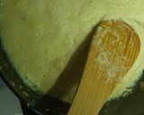 A picture of step 4 of Rawa Kesari.