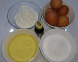 Hình bước làm 1 của món Bánh khúc cây giáng sinh