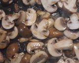 A picture of step 4 of Chicken Marsala.
