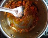 A picture of step 3 of Ragda patties.
