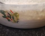 A picture of step 2 of Eggless water breads.