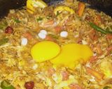 A picture of step 12 of Chinese Peshaware biryani 😋.