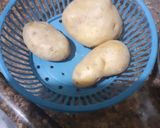 A picture of step 1 of Sabudna khichadi.