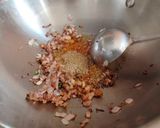 A picture of step 3 of Masaledar Spinach and chole Curry.