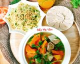 Hình bước làm 5 của món Mâm cơm gia đình thời Covid 19