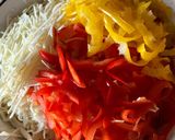 A picture of step 1 of Pickled cabbage salad - čalamáda.