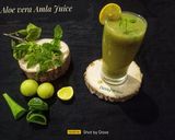 A picture of step 7 of Aloe vera Amla Juice.