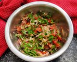 A picture of step 4 of Carrot Cucumber Tomato Koshimbir (Salad) !!.